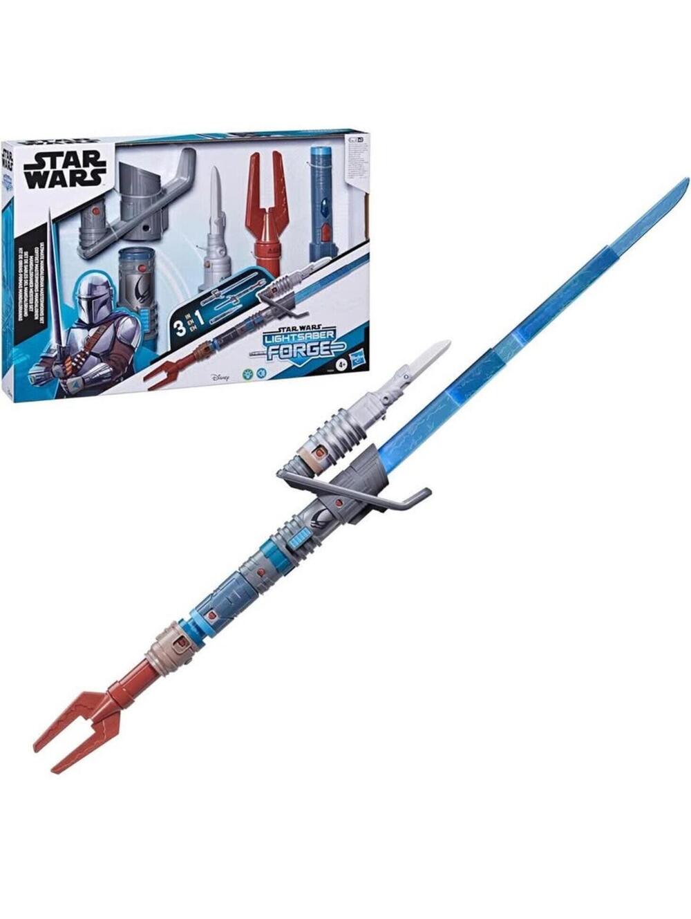 STAR WARS Lightsaber Forge Ultimate Mandalorian Masterworks Set, Official NIB